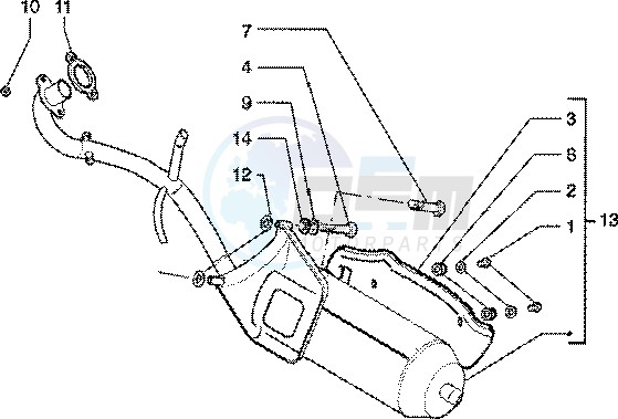 Catalytic silencer image