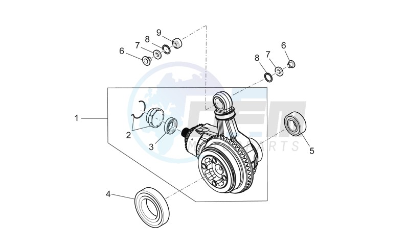 Trans.cpl.-Bevel gear image