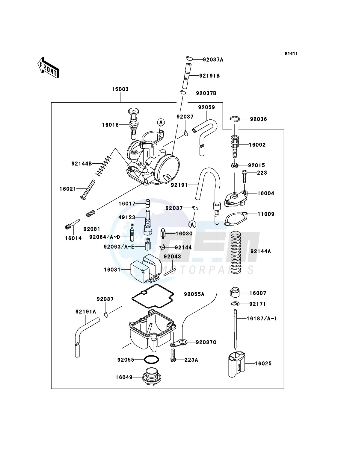 Carburetor blueprint