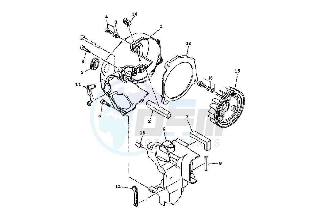 AIR SHROUD , FAN blueprint