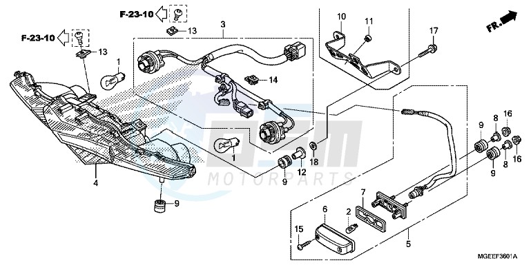 REAR COMBINATION LIGHT ( 2) image