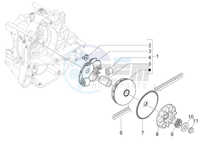 Driving pulley image