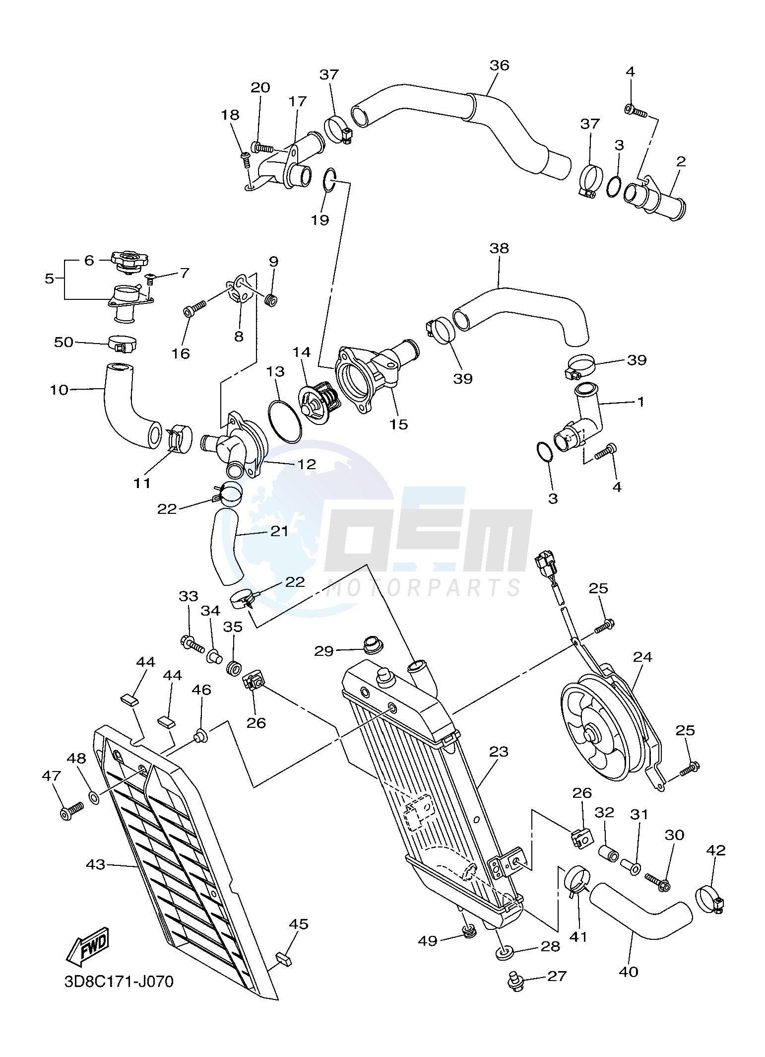 RADIATOR & HOSE image