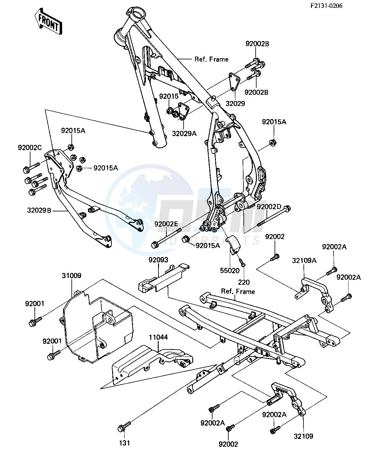 FRAME FITTINGS blueprint