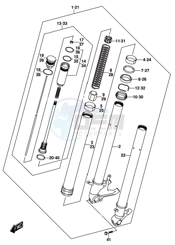 FRONT FORK DAMPER image