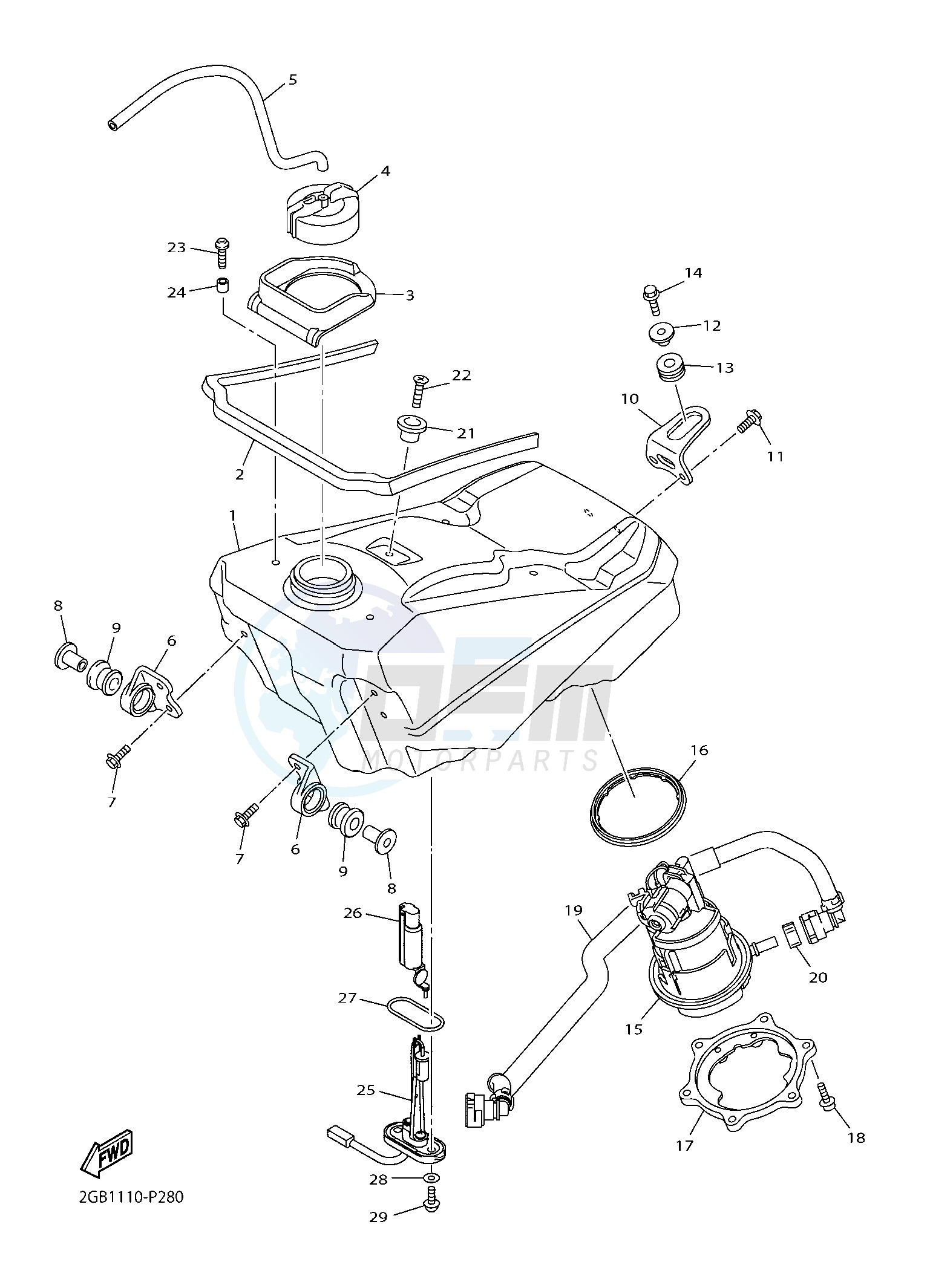 FUEL TANK image