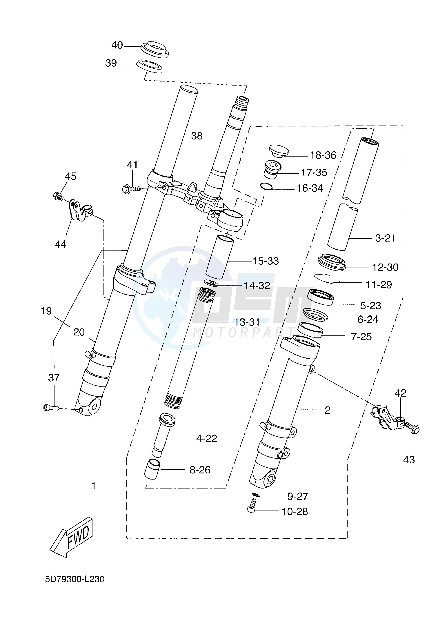 FRONT FORK image