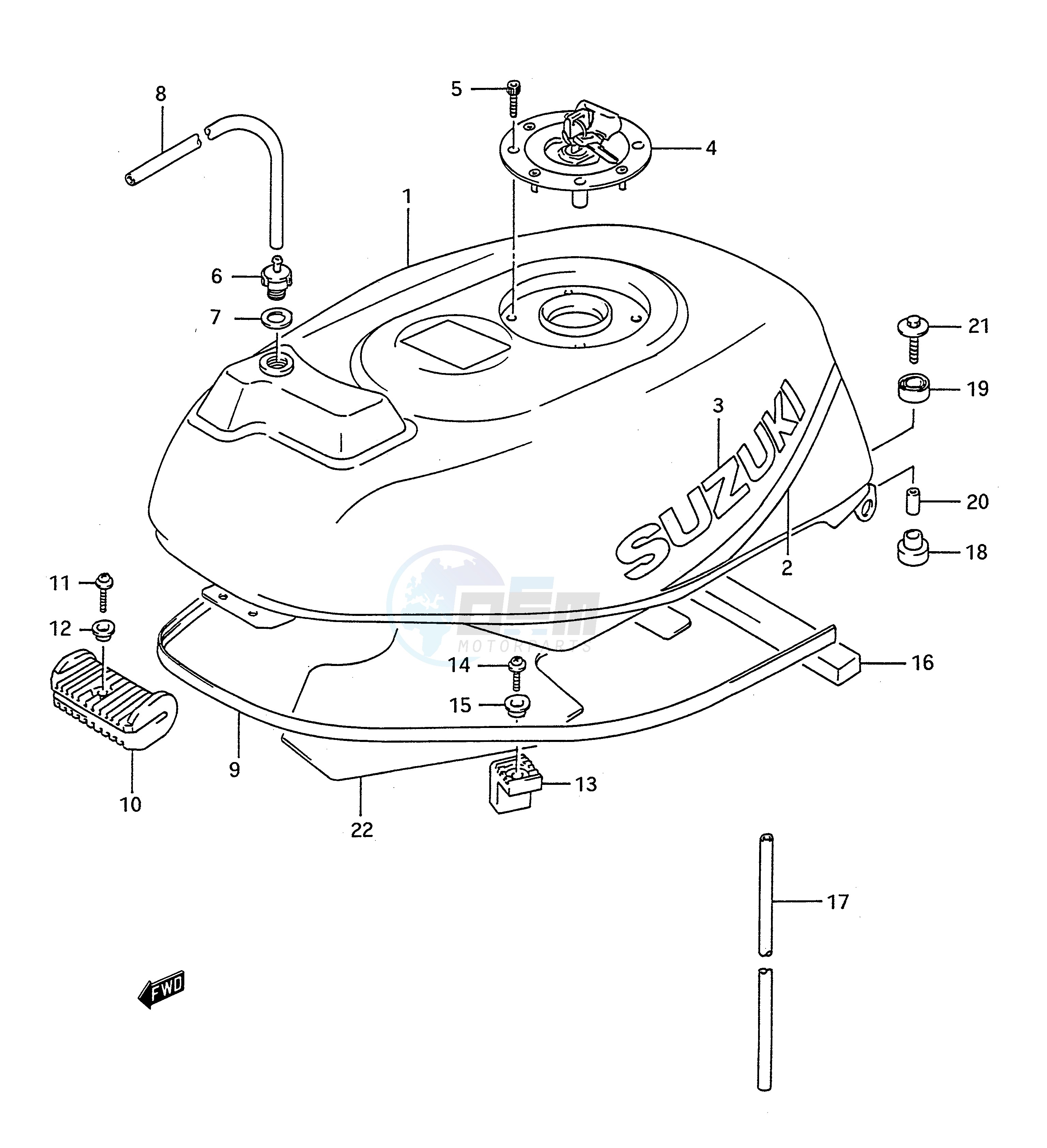 FUEL TANK (MODEL N) image