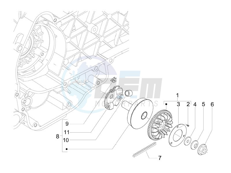 Driving pulley image