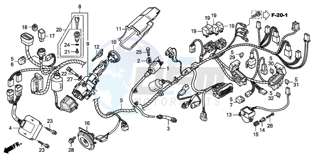 WIRE HARNESS (FES1257/A7)(FES1507/A7) image