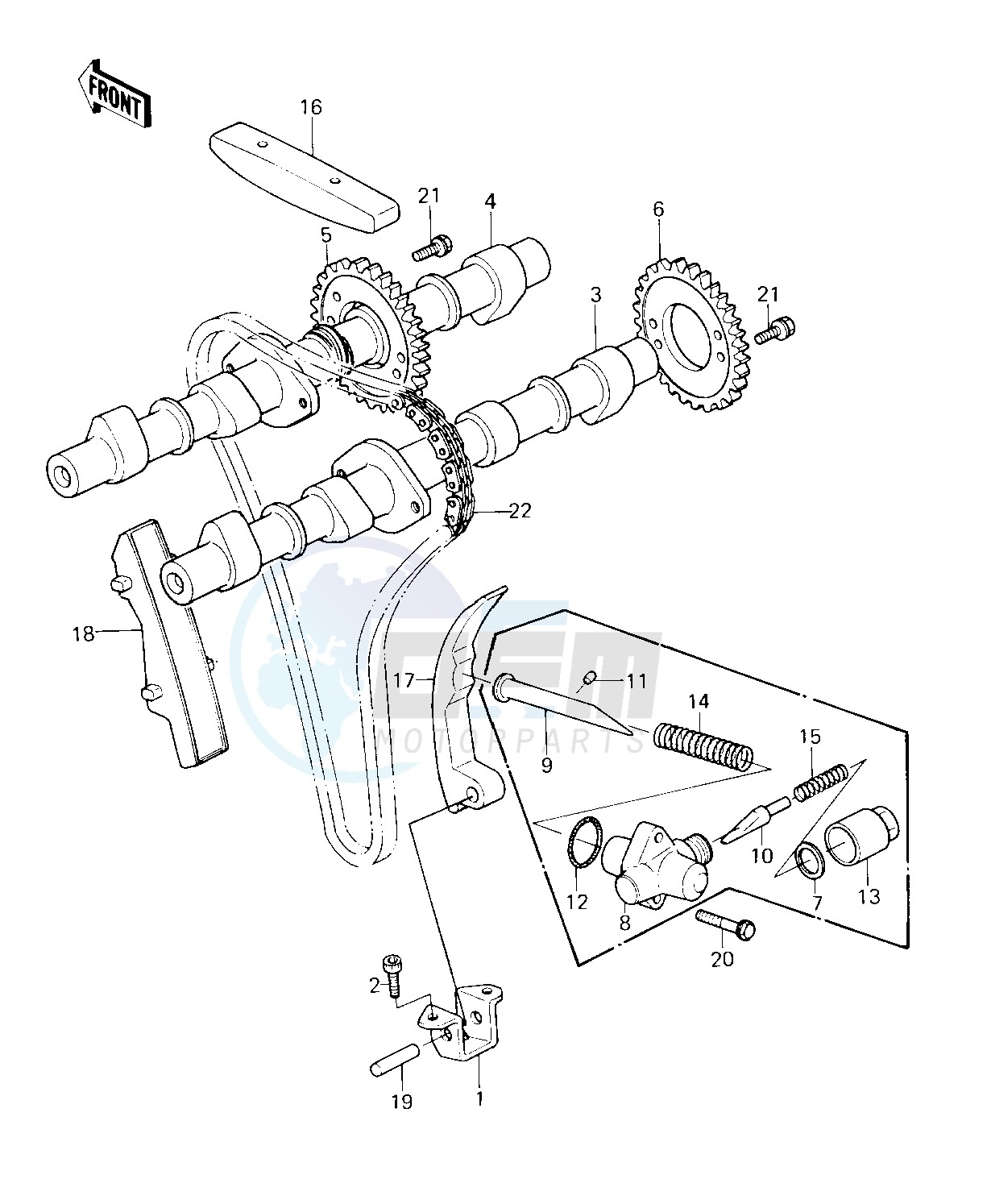 CAMSHAFTS_CHAIN_TENSIONER -- 80-81 C1_C2- - image