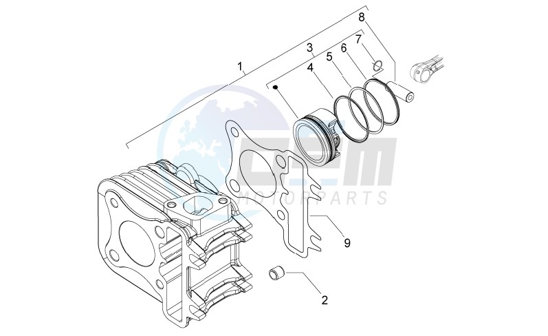 Cylinder blueprint