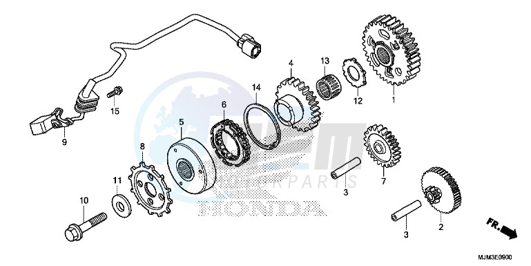 STARTING CLUTCH blueprint