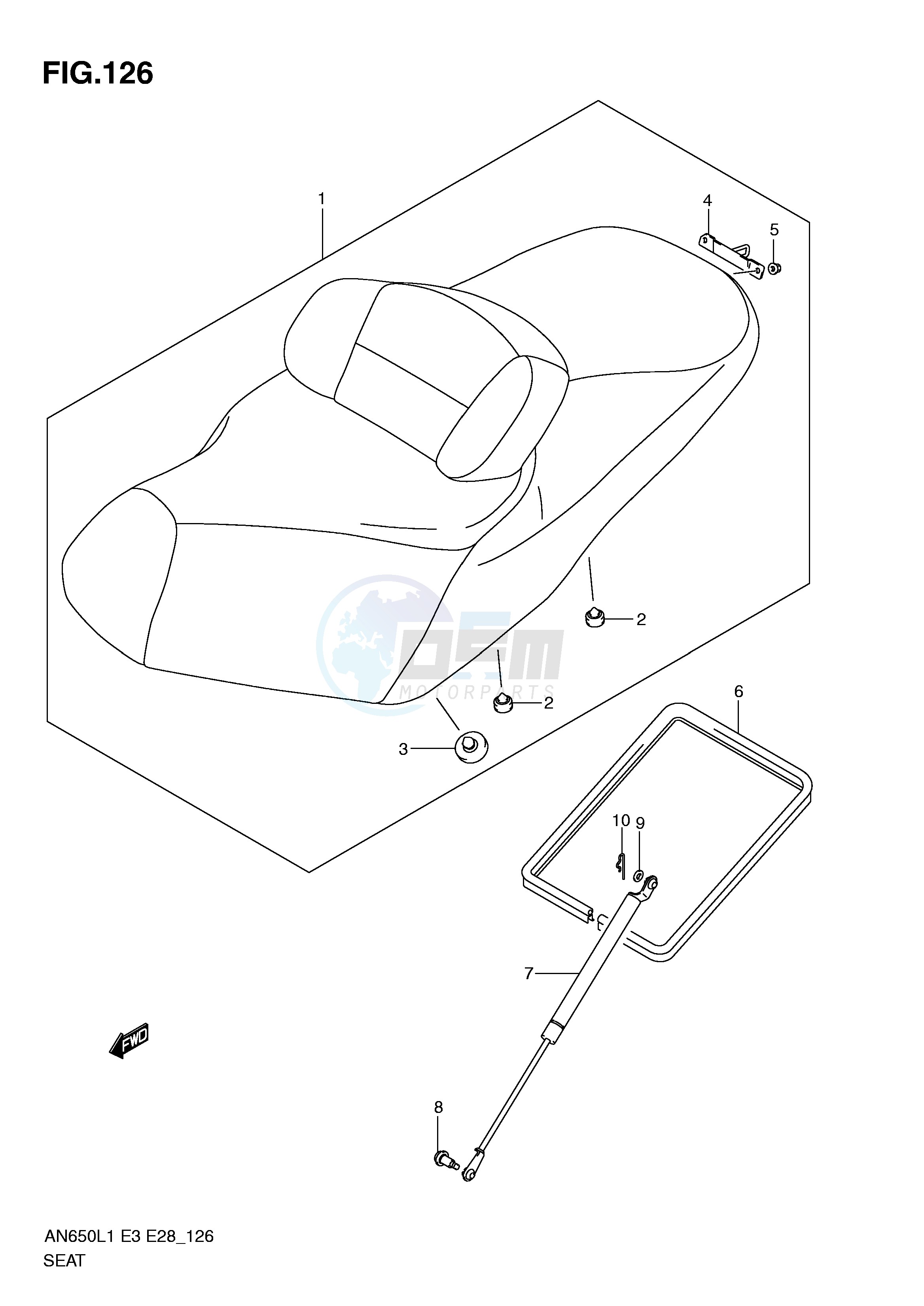 SEAT (AN650L1 E33) blueprint