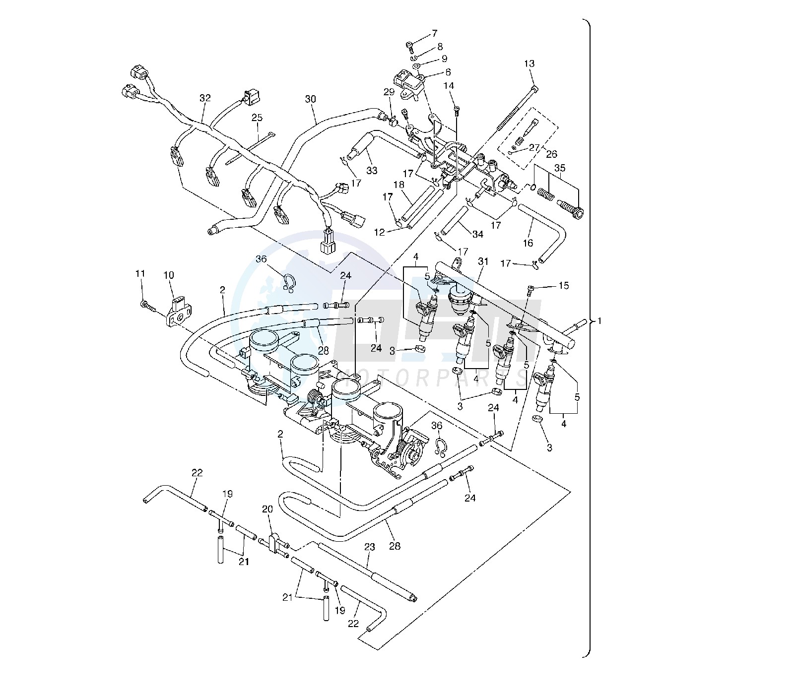 THROTTLE BODY image