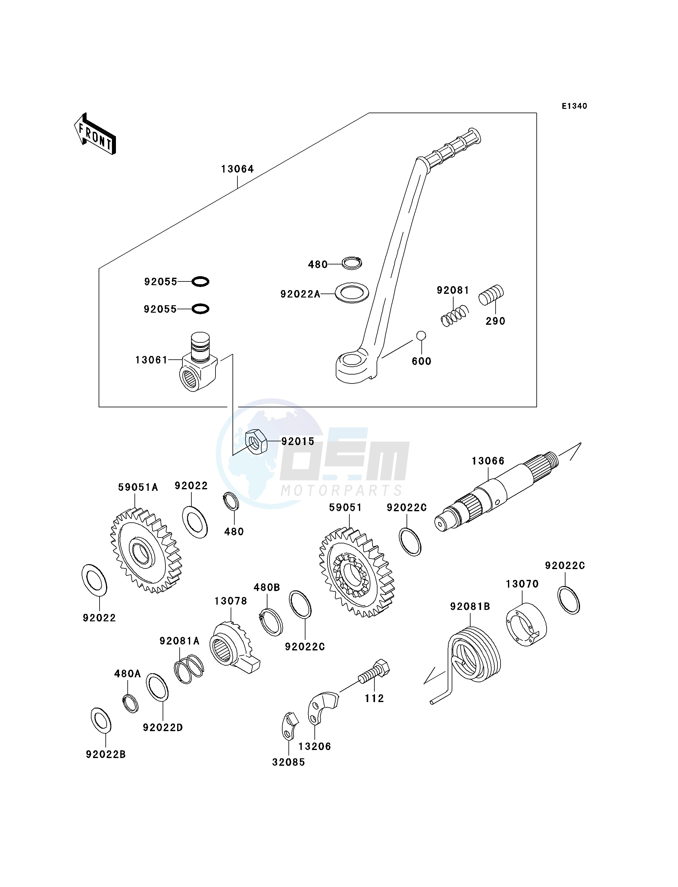 KICKSTARTER MECHANISM image