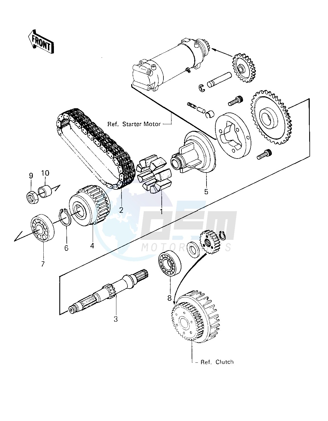 SECONDARY SHAFT -- 80 KZY 50-E1- - image