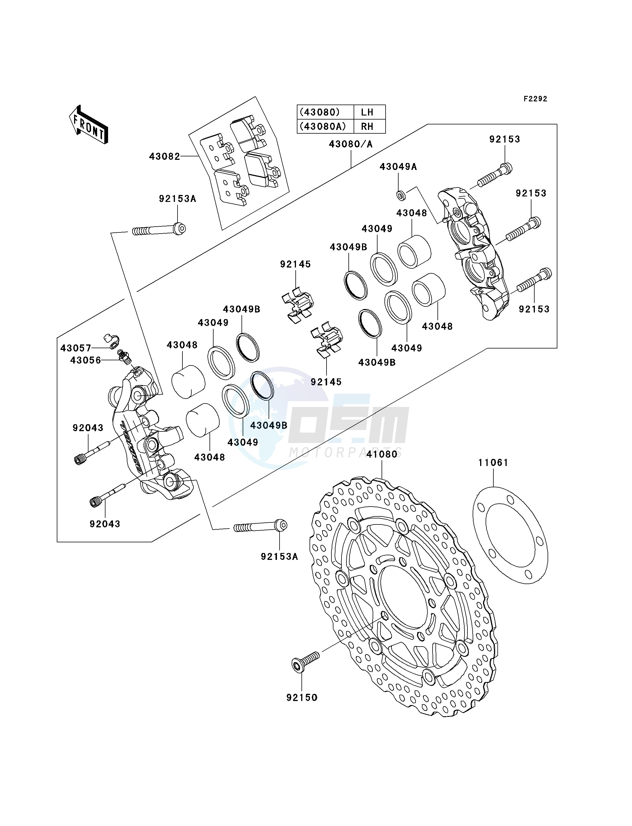 FRONT BRAKE image