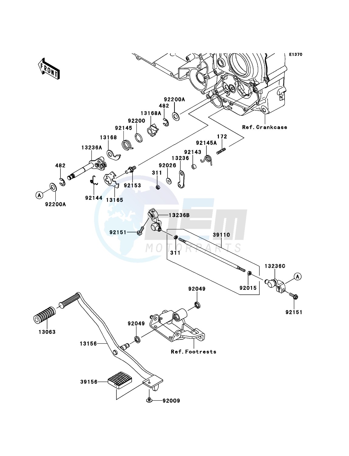 Gear Change Mechanism blueprint