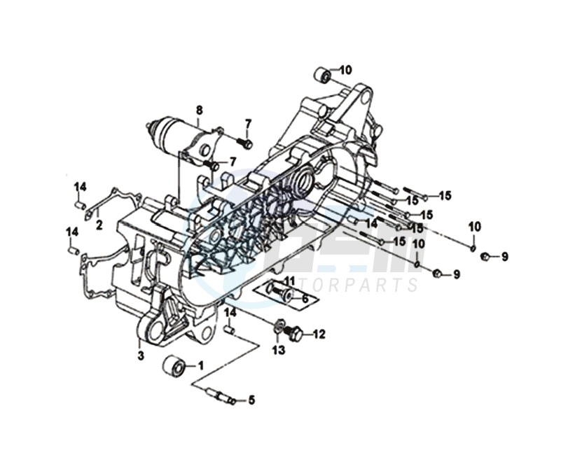 CRANKCASE COVER LINKS image