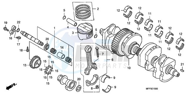 CRANKSHAFT/PISTON image