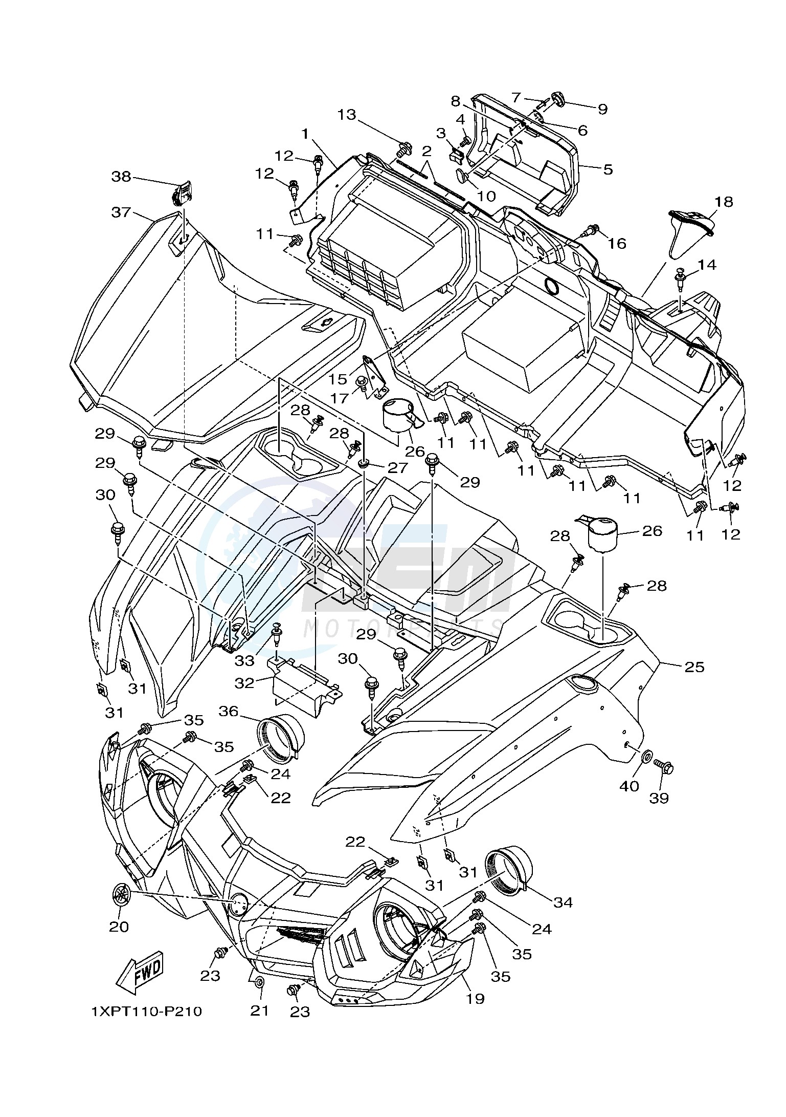 FRONT FENDER image