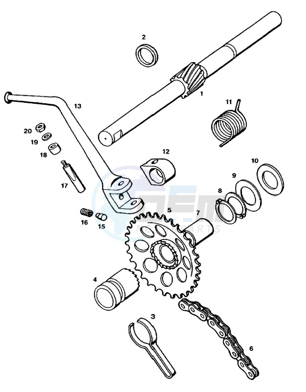 Strarter mechanism image