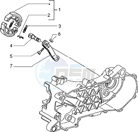 Brake lever blueprint