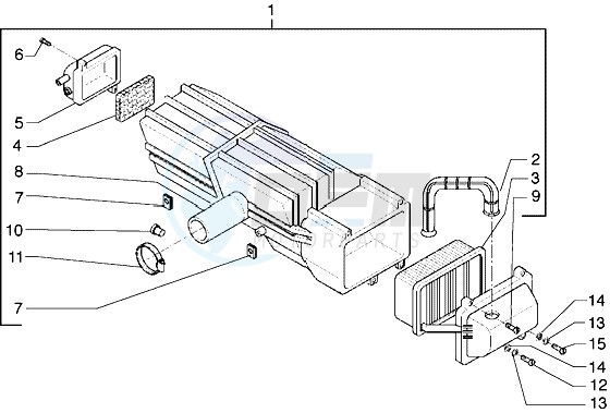 Air filter blueprint