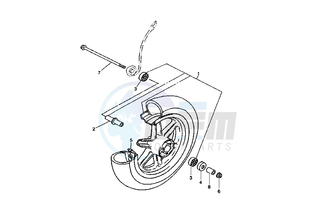 FRONT WHEEL image