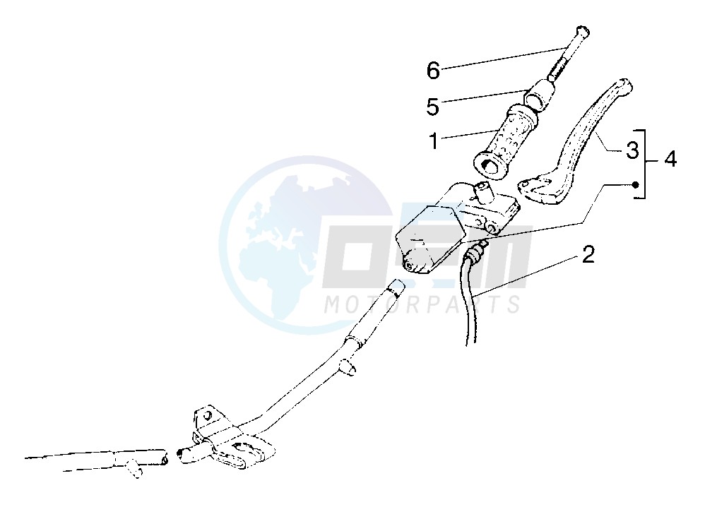 Rear brake control image