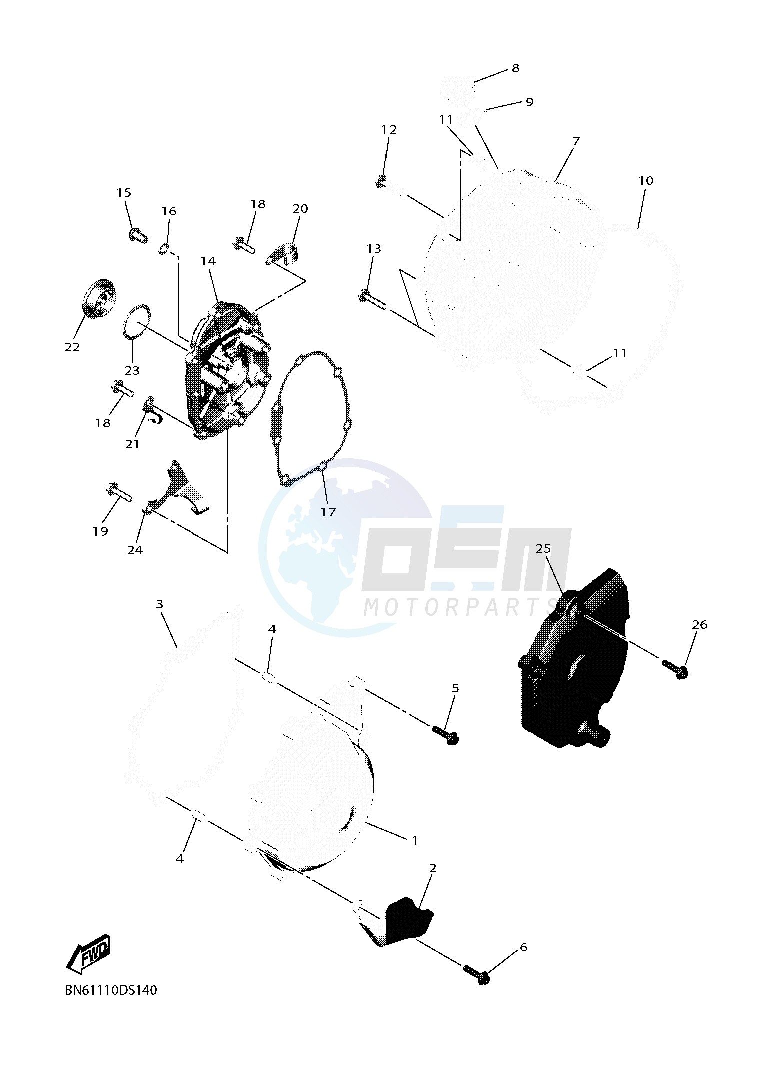 CRANKCASE COVER 1 image