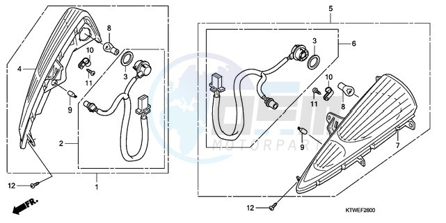 FRONT WINKER blueprint