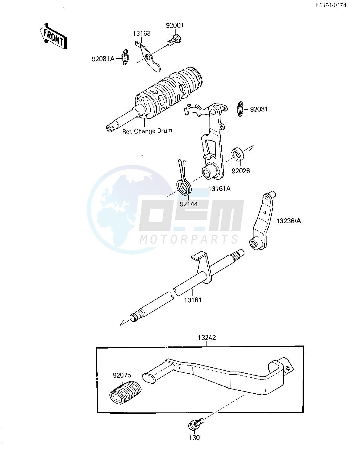 GEAR CHANGE MECHANISM image