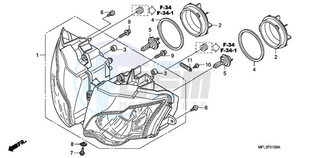 HEADLIGHT blueprint