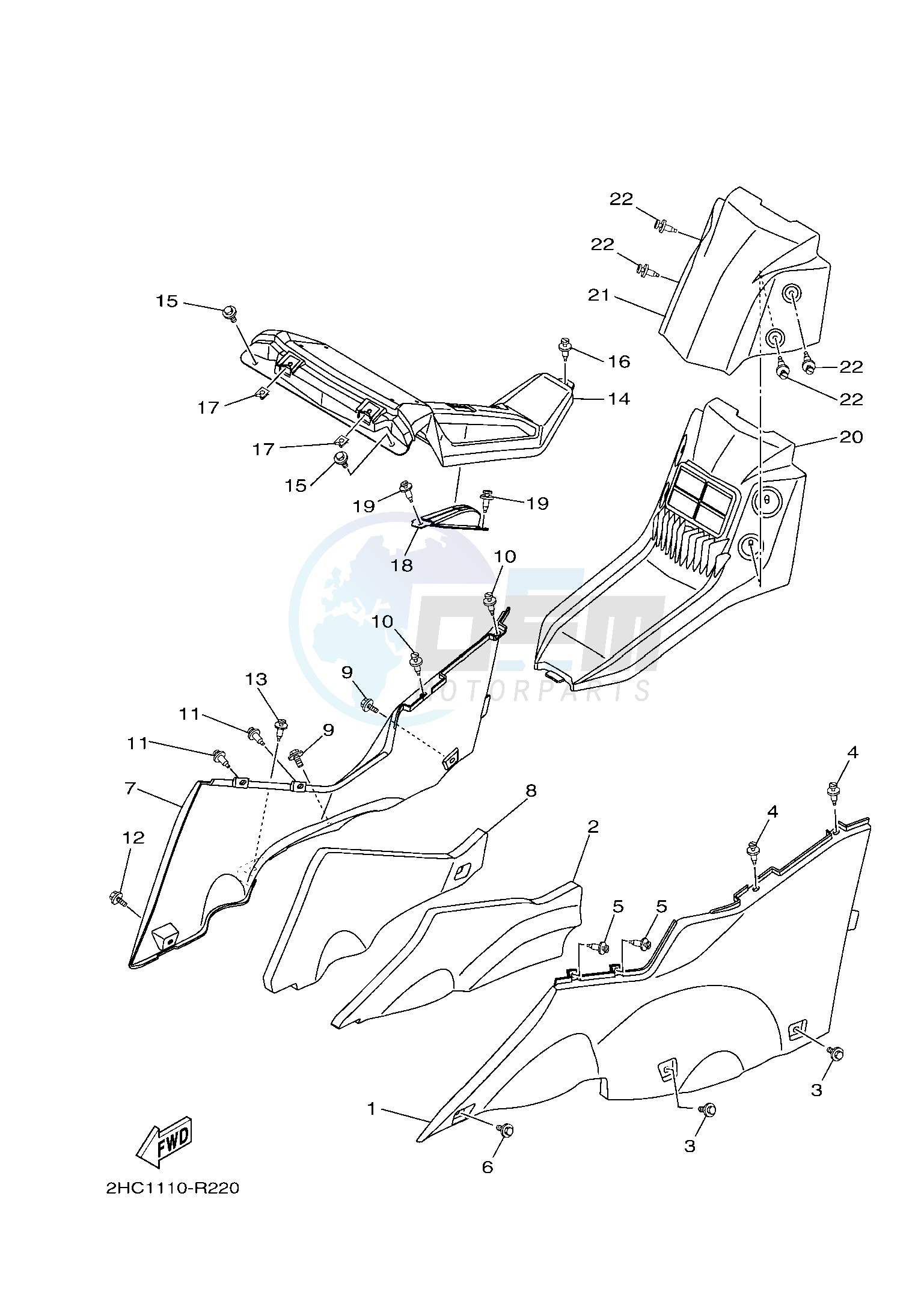 SIDE COVER 2 blueprint