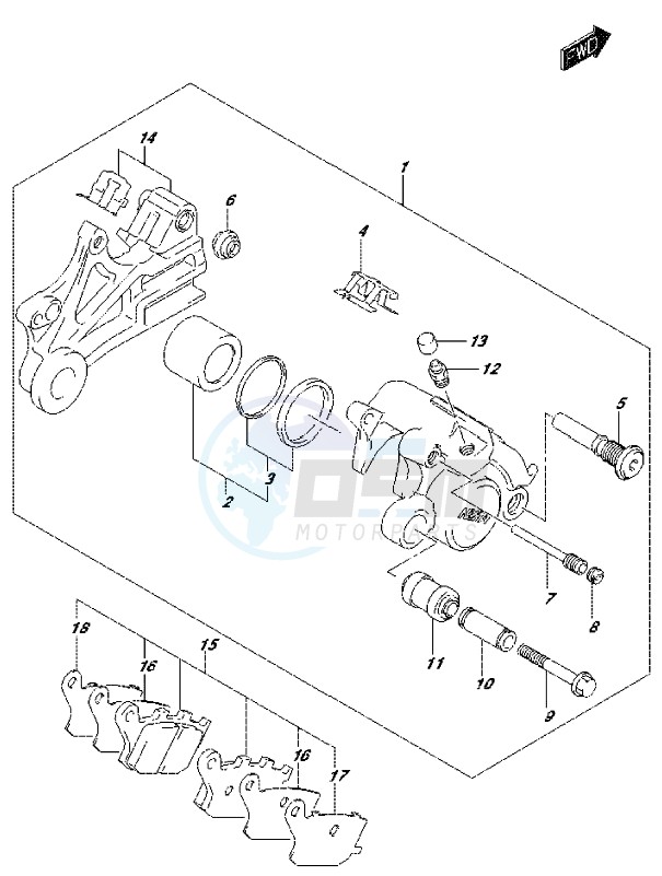 REAR CALIPER image