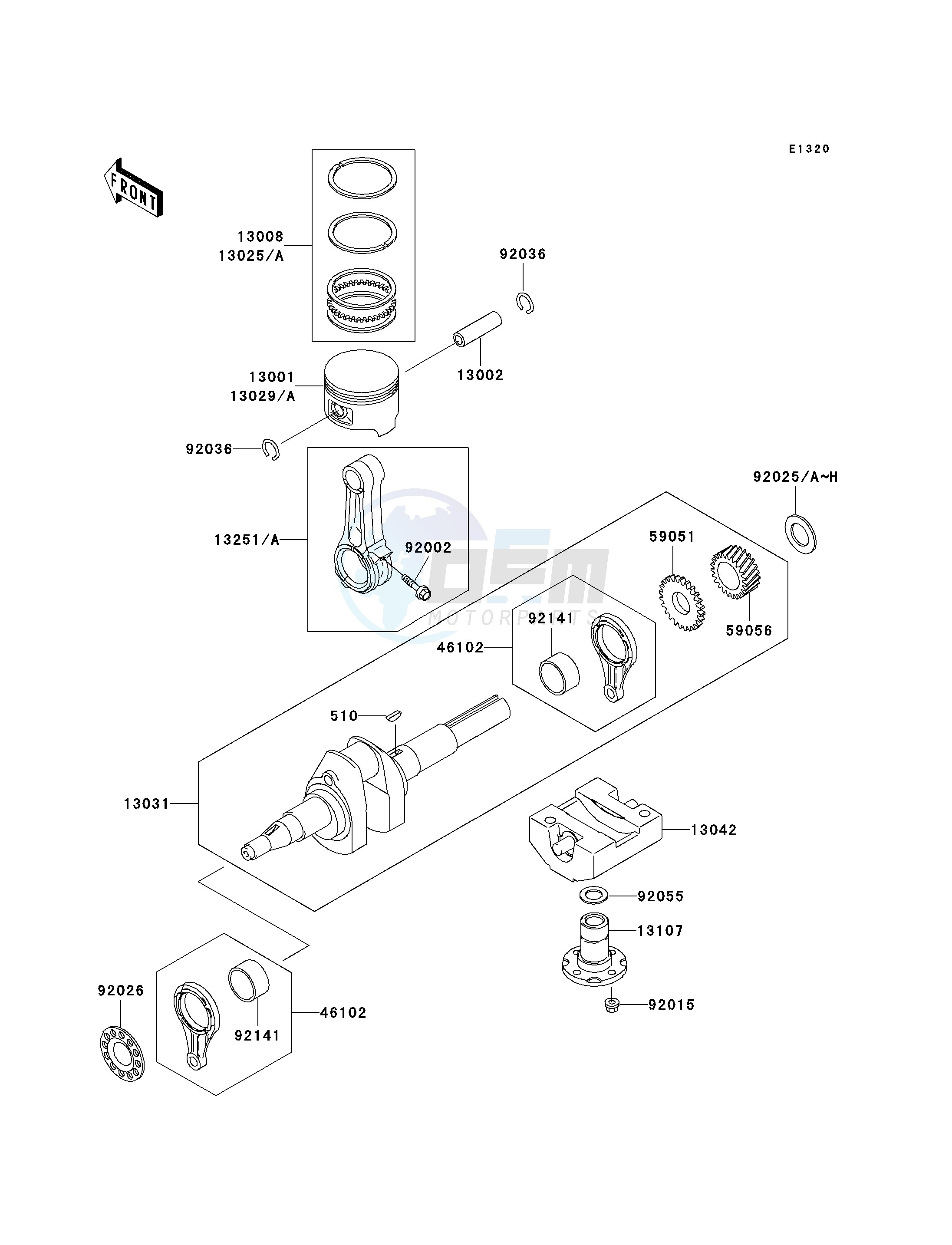 CRANKSHAFT_PISTON-- S- - blueprint