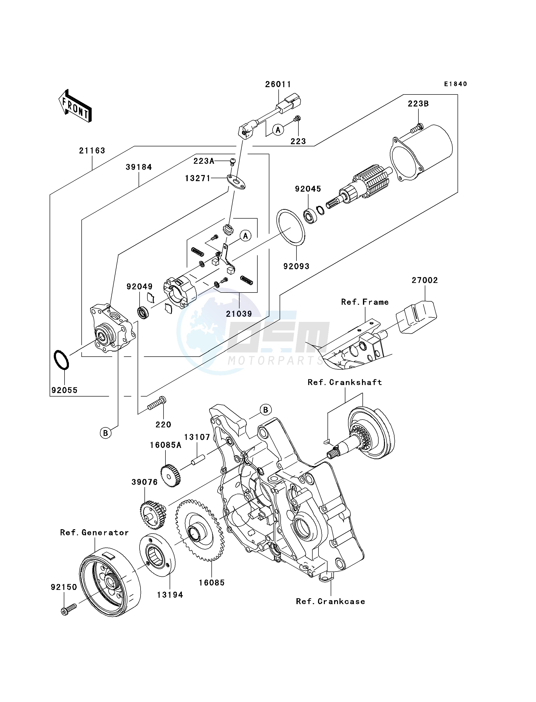 STARTER MOTOR image