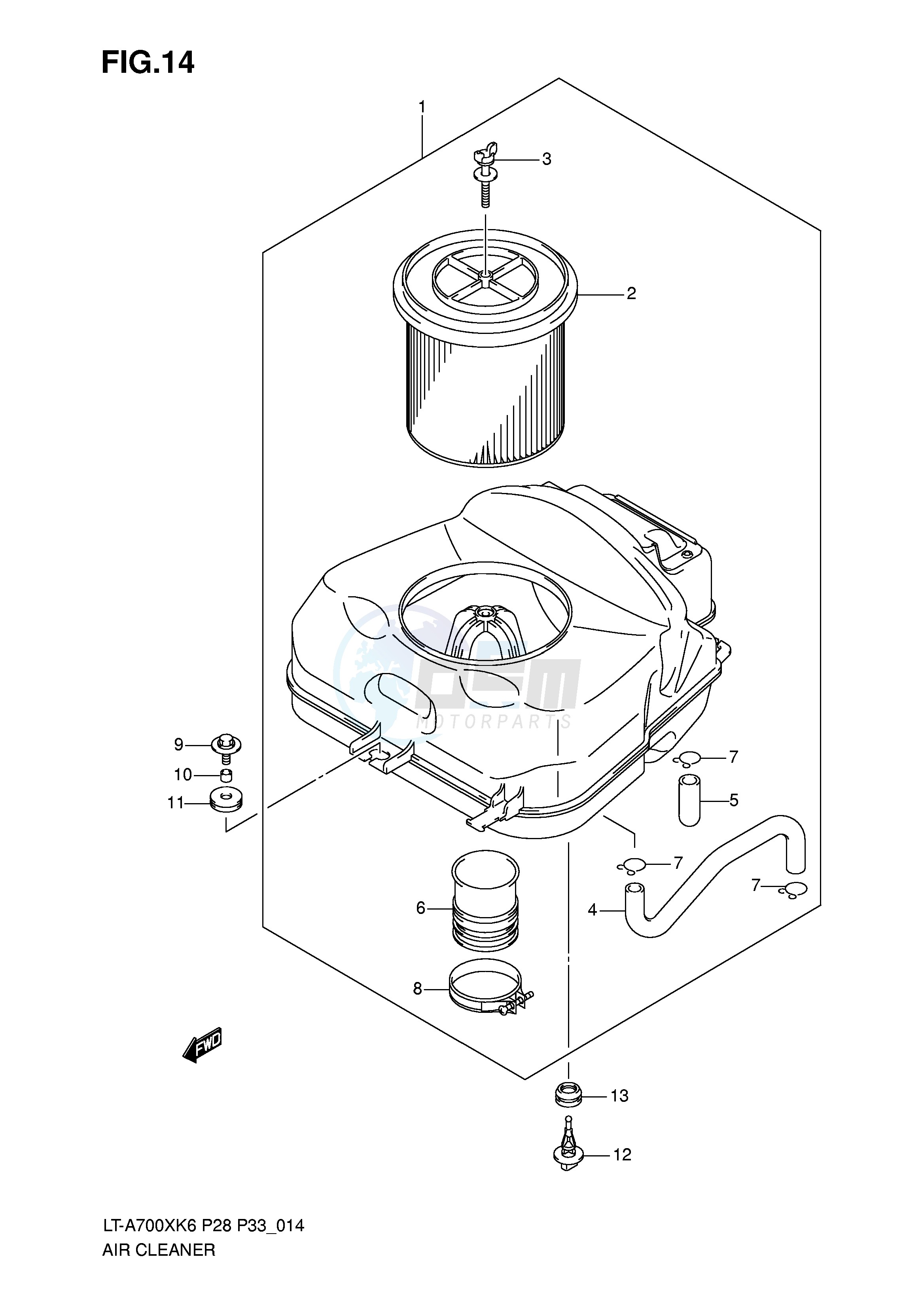 AIR CLEANER image