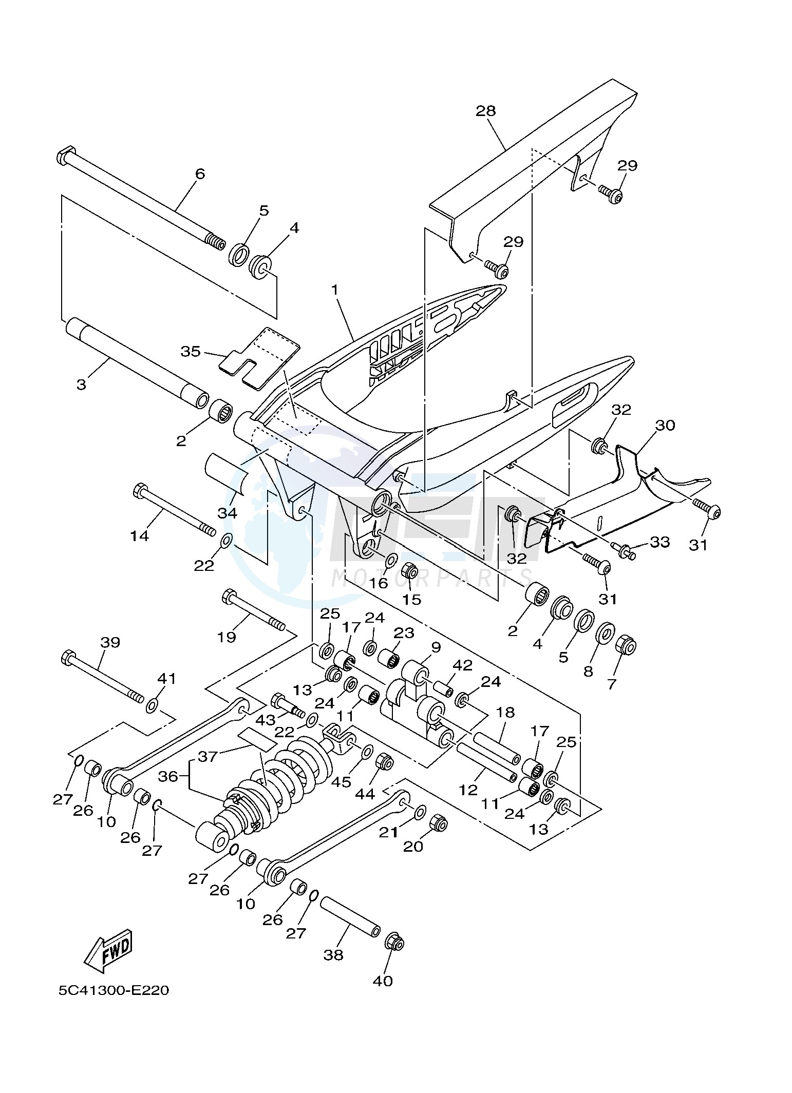 REAR ARM & SUSPENSION image