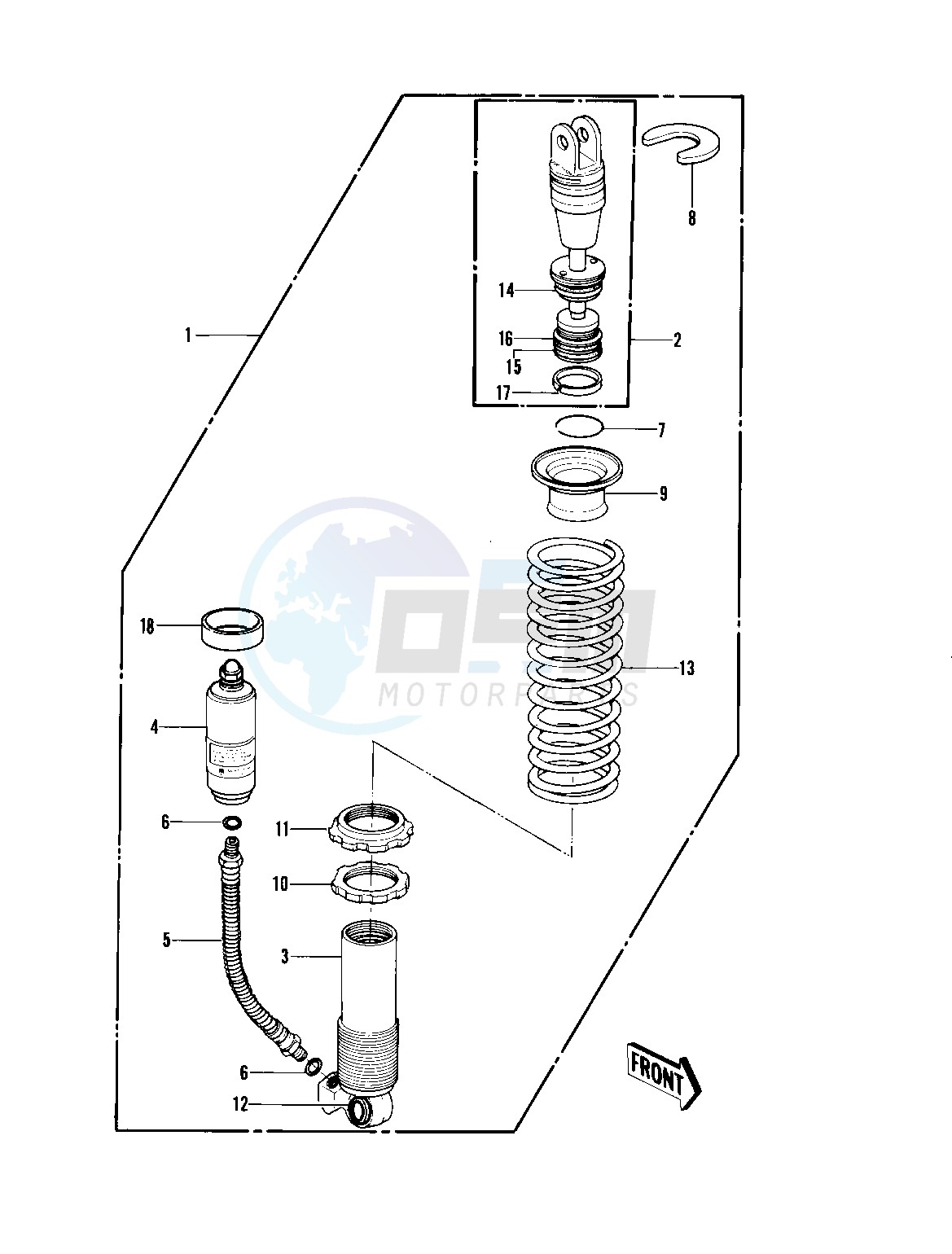 SHOCK ABSORBER blueprint