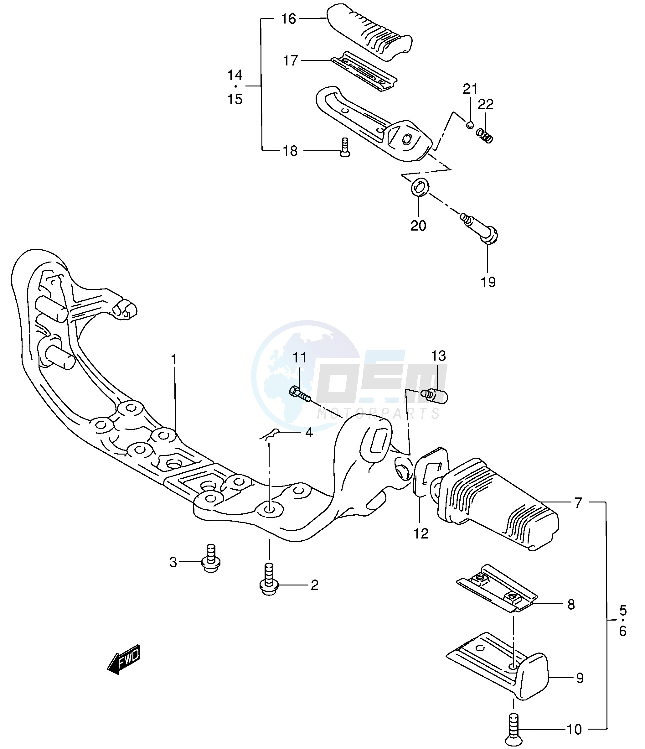 FOOTREST image