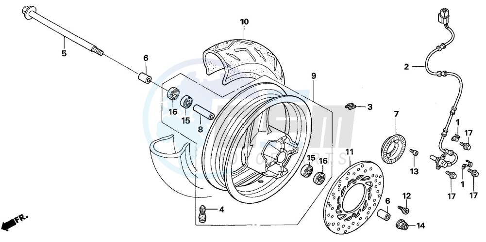 FRONT WHEEL image