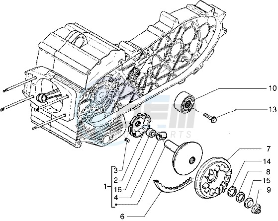 Driving pulley image