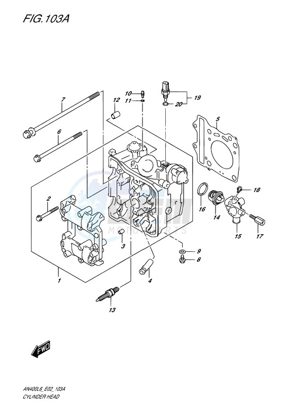 CYLINDER HEAD image