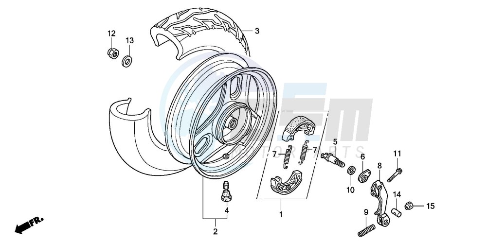 REAR WHEEL image