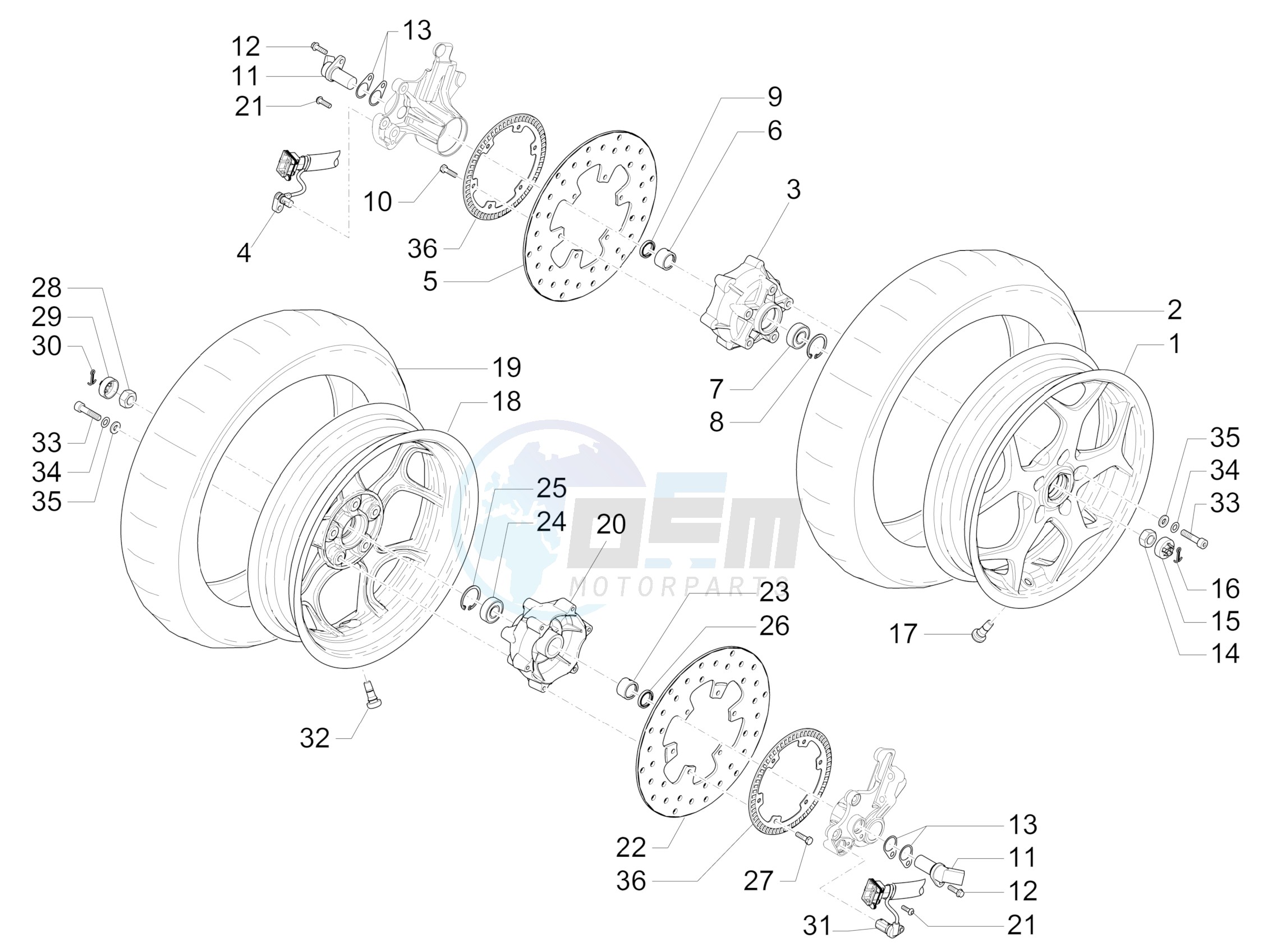 Front wheel image