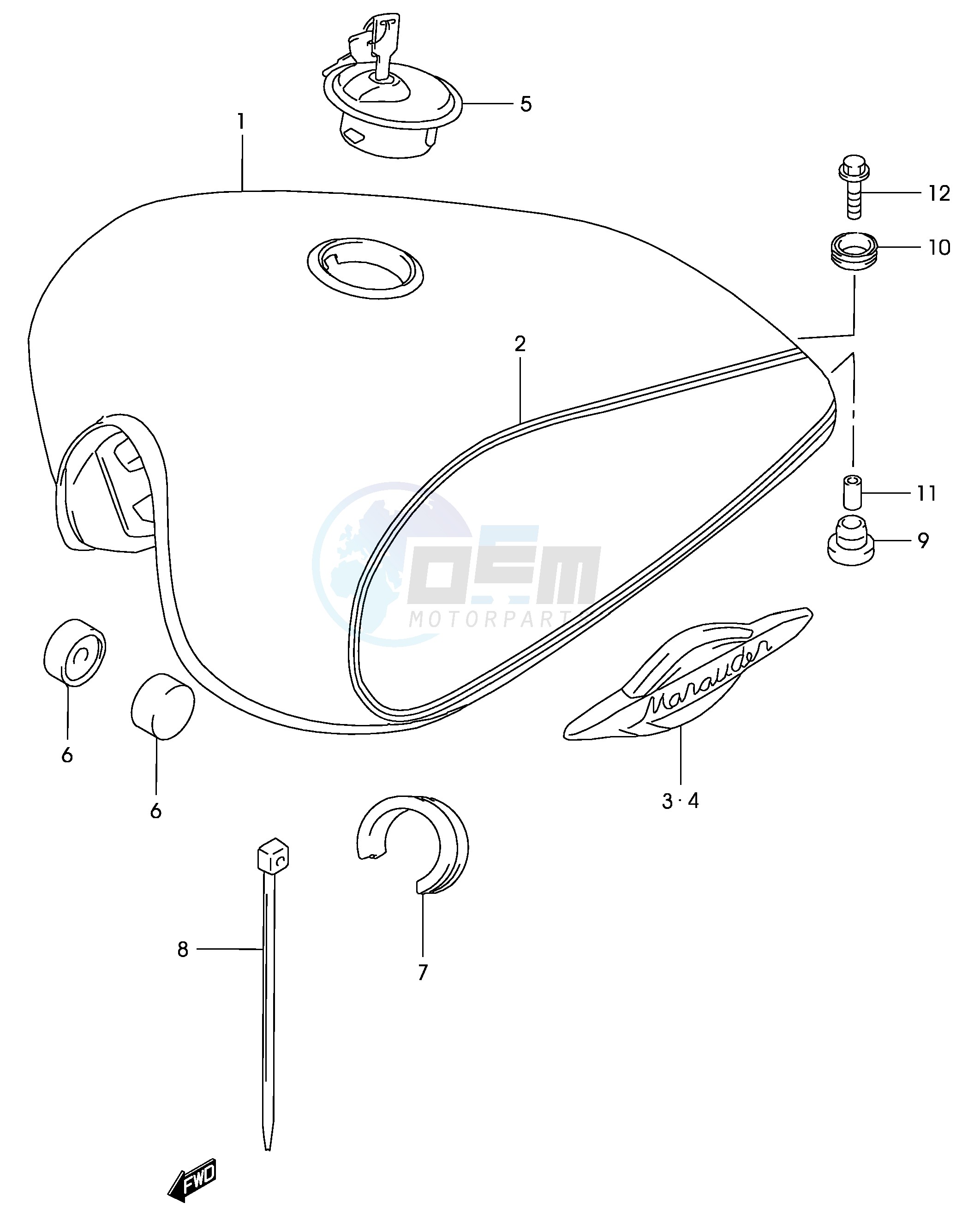 FUEL TANK blueprint