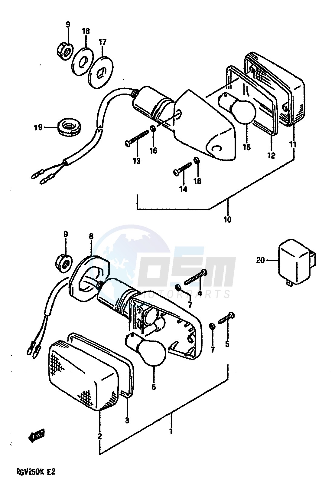 TURN SIGNAL LAMP image